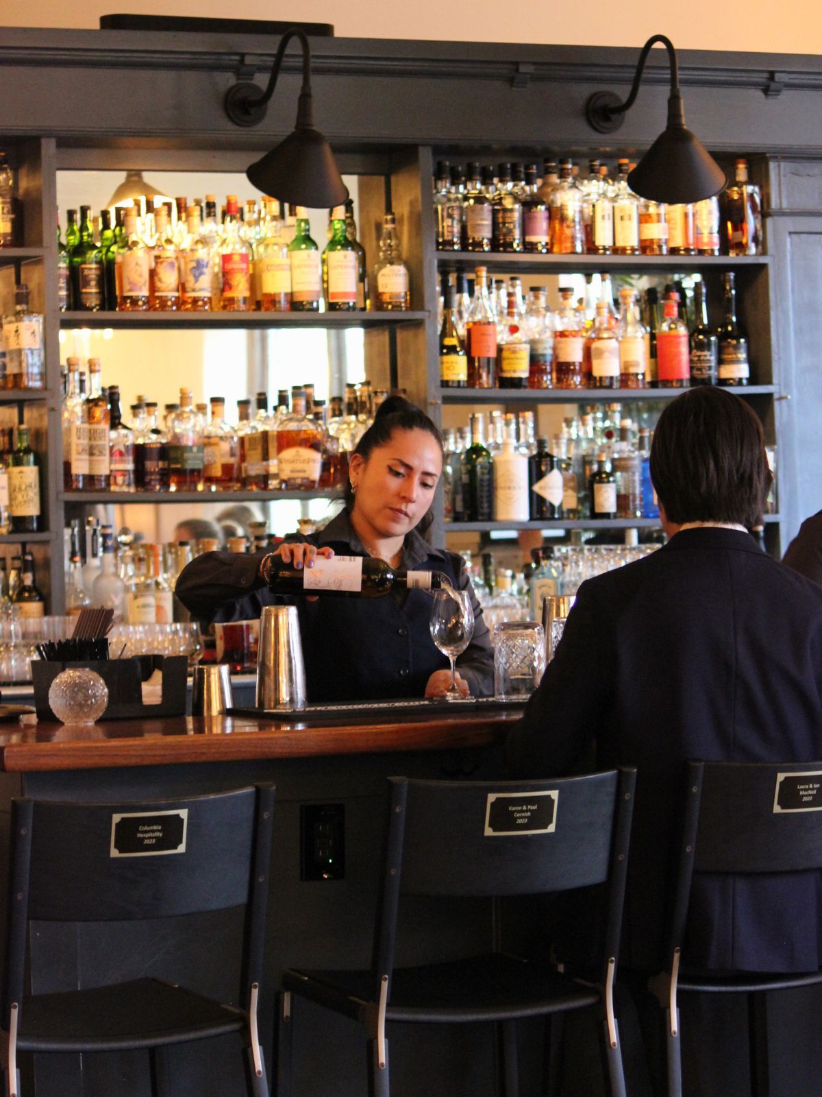 A martini served at the Beller Bar
